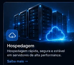 Hospedagem profissional