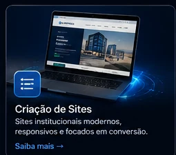 Criação de sites profissionais